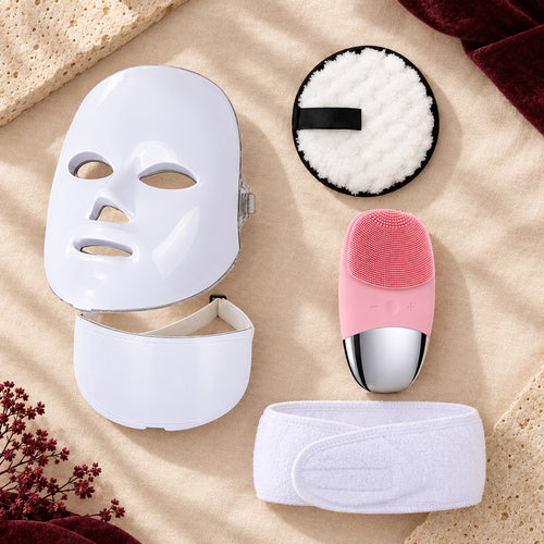 The Cleanse & Glow Set – Flat lay