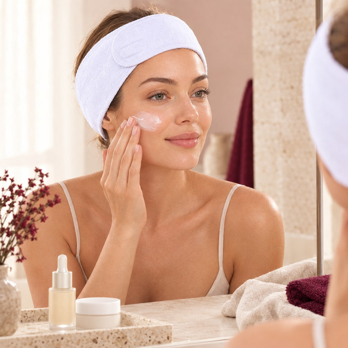 Veyralum Spa Headband – Lifestyle