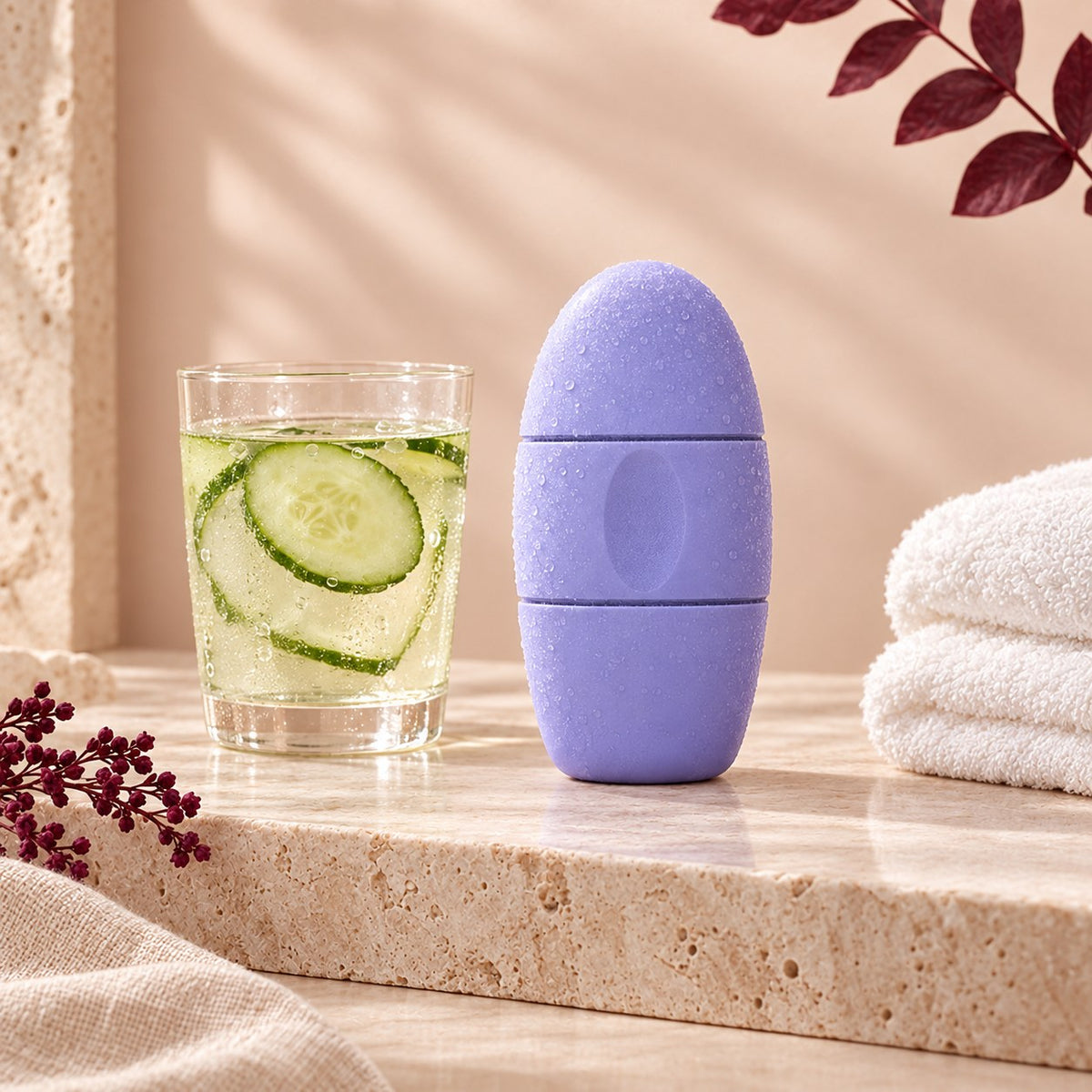 Veyralum Ice Roller – Lifestyle