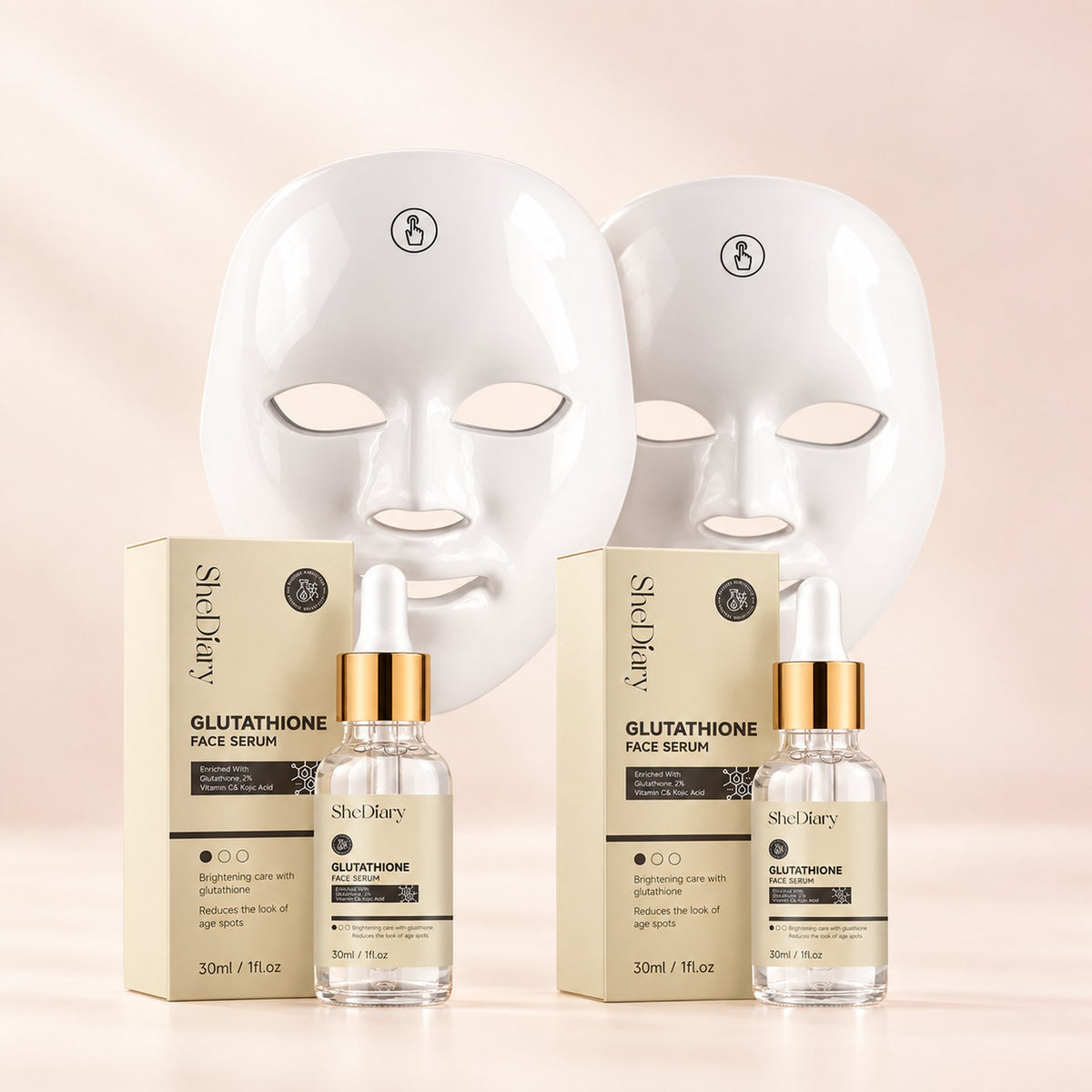 Duo set — 2 masks + 2 serums
